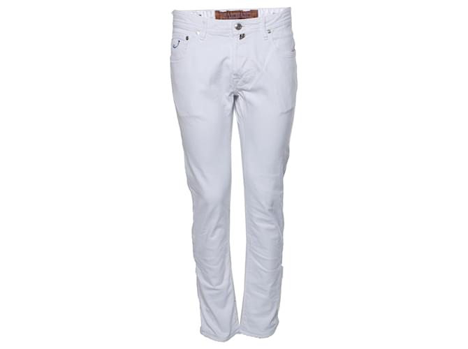 Jacob Cohen, jean en blanc Coton  ref.1262211