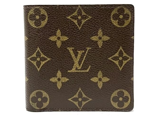 Louis Vuitton Marco Marrom Lona  ref.1262351