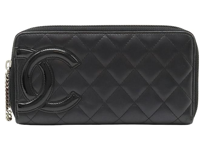 Chanel Cambon Cuir Noir  ref.1262363