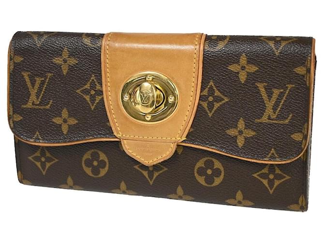 Louis Vuitton Boétie Brown Cloth  ref.1262365