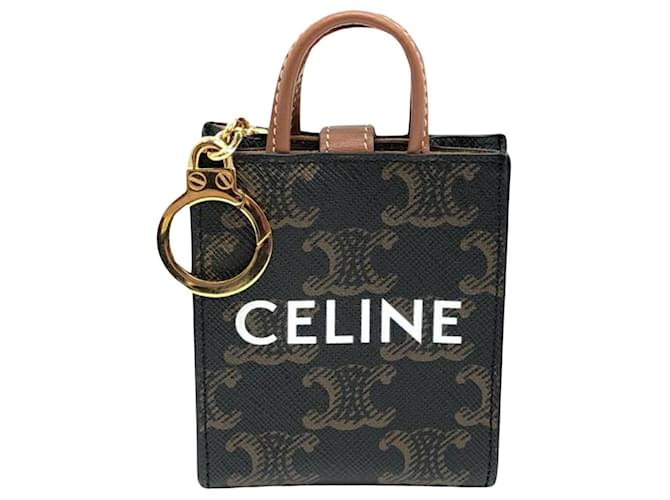 Céline Triomphe Brown Leather  ref.1262384