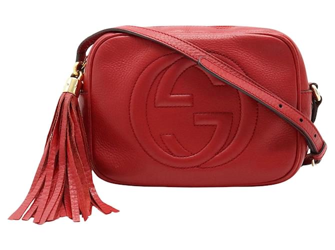 Gucci Soho Red Leather  ref.1262515