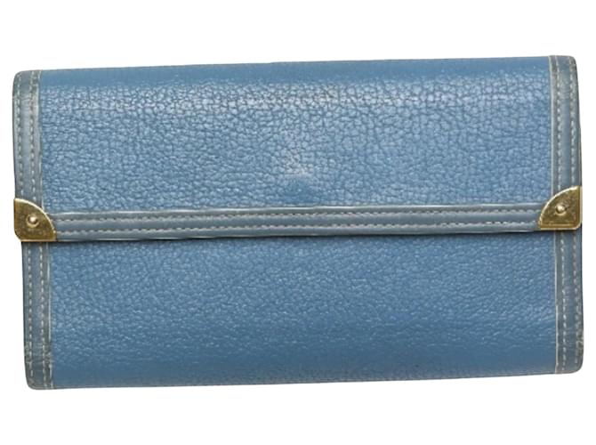 Louis Vuitton Suhari Blue Leather  ref.1262557
