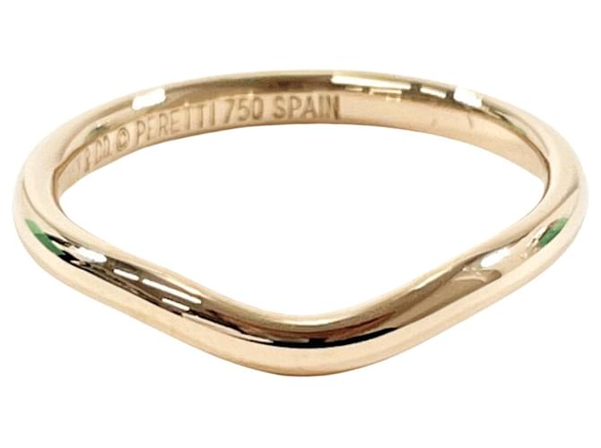 Tiffany & Co Curved band Golden  ref.1262664