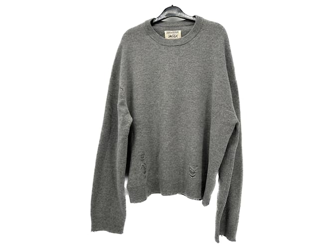 ZADIG & VOLTAIRE  Knitwear & sweatshirts T.International M Wool Grey  ref.1262974