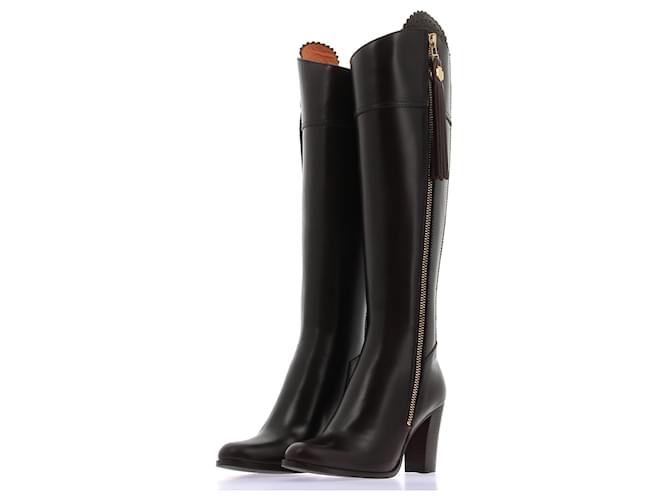Autre Marque FAIRFAX & FAVOR  Boots T.eu 40 leather Black  ref.1262978