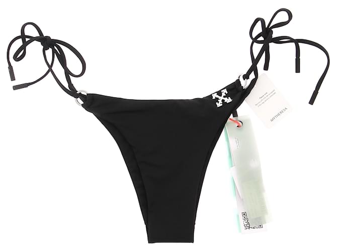 Off White OFF-WHITE  Swimwear T.fr 40 polyester Black  ref.1263042