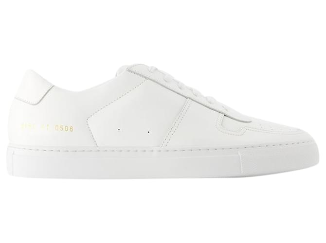 Autre Marque Bball Low Sneakers - Common Projects - Leather - White  ref.1263240