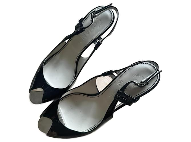 Chanel Heels Black Patent leather  ref.1263304