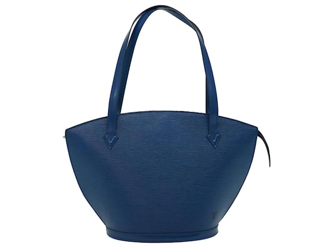 Louis Vuitton Saint Jacques Blue Leather  ref.1263338