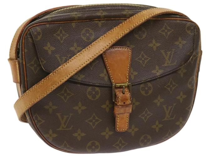 LOUIS VUITTON Monogram Jeune Fille GM Shoulder Bag Vintage M51225 LV Auth 66761 Cloth  ref.1263390