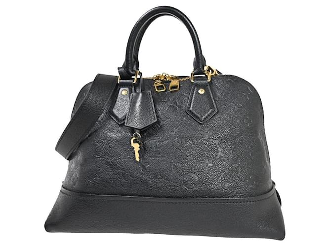 Louis Vuitton Neo Alma Black Leather  ref.1263548