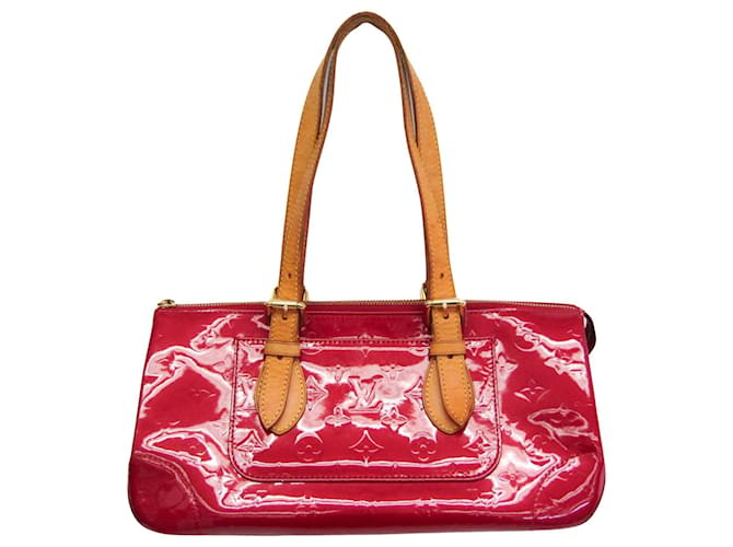 Rosewood Louis Vuitton in palissandro Rosso Tela  ref.1263698