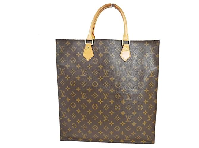 Louis Vuitton Sac plat Toile Marron  ref.1263738