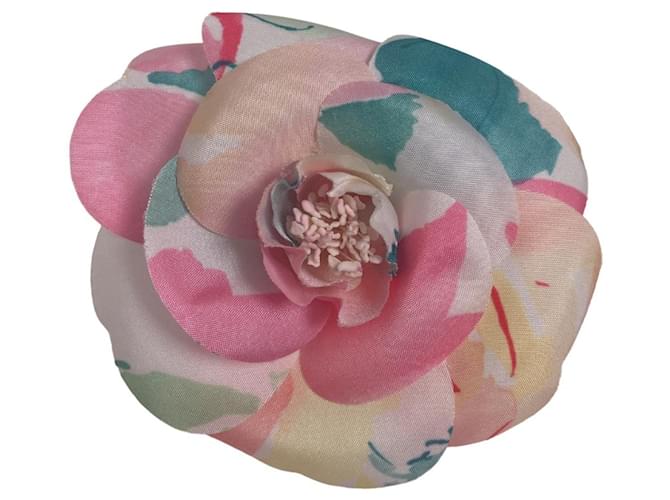 Chanel Camellia Multicolor Sintético  ref.1263887
