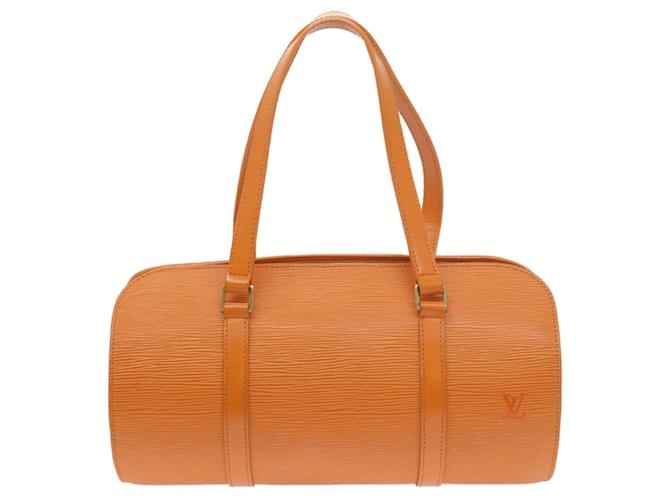 Soufflot Louis Vuitton Cuir Orange  ref.1263895