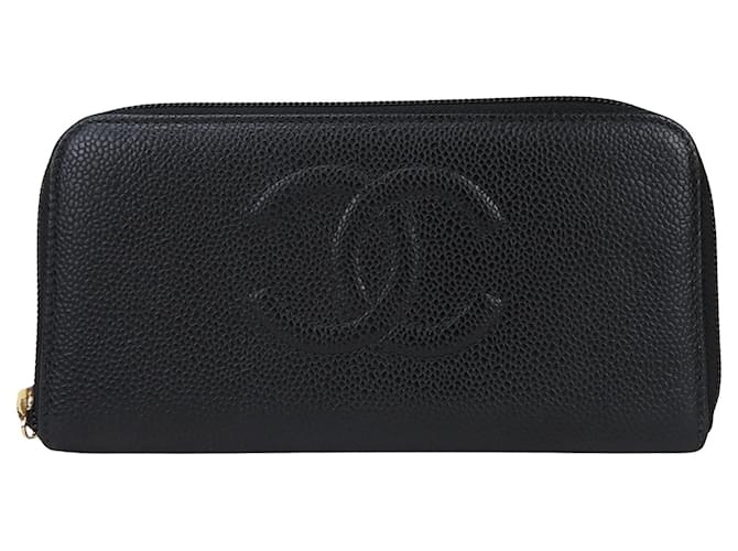 Chanel COCO Mark Black Leather  ref.1263897