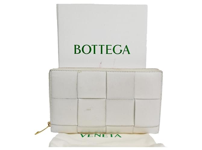 Bottega Veneta Weiß Leder  ref.1264051