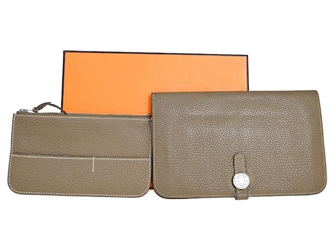 Hermès Dogon Brown Leather  ref.1264055