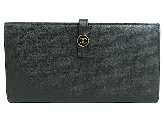 Chanel Black Leather  ref.1264093