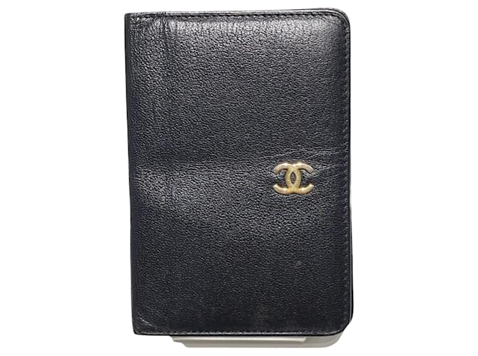 Chanel Black Leather  ref.1264167