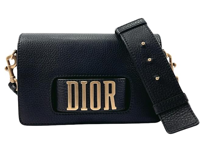 Dior -- Black Leather  ref.1264294