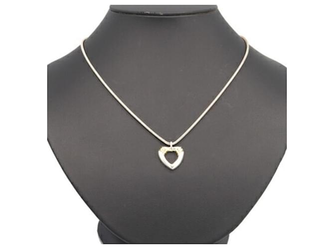 Tiffany & Co Heart Silvery Silver  ref.1264466