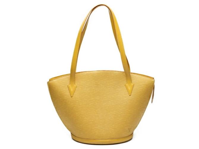 Louis Vuitton Saint Jacques Yellow Leather  ref.1264472