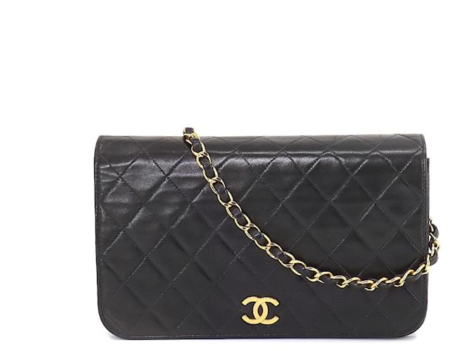 Classique Chanel Timeless Cuir Noir  ref.1264498