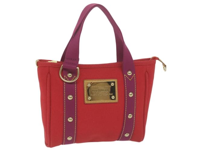 Louis Vuitton Cabas Red Cloth  ref.1264594