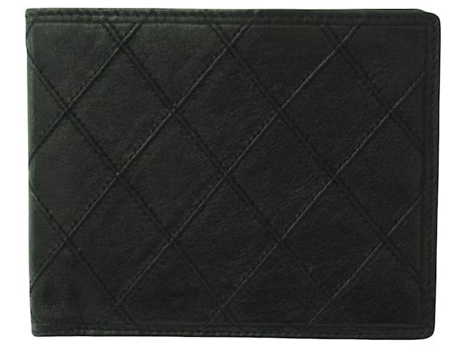 Chanel Black Leather  ref.1264606