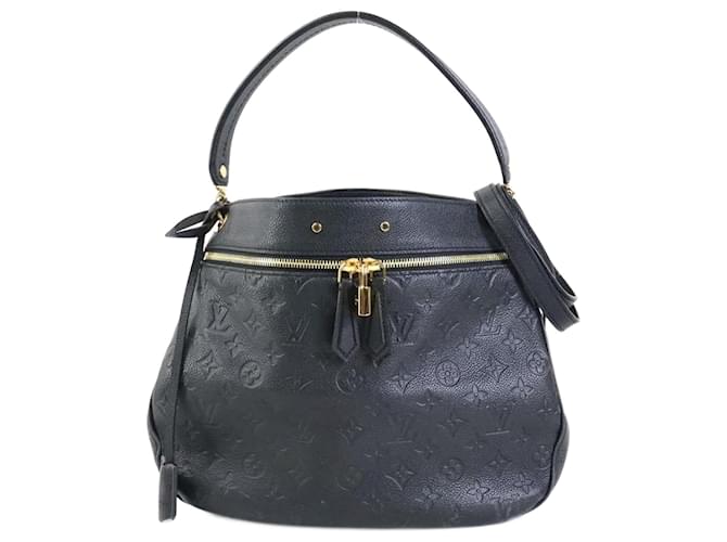 Louis Vuitton Spontini Black Leather  ref.1264710