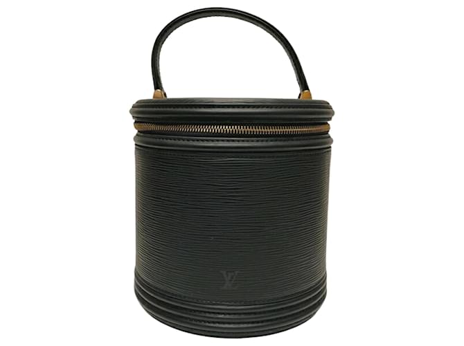 Louis Vuitton Cannes Schwarz Leder  ref.1264891