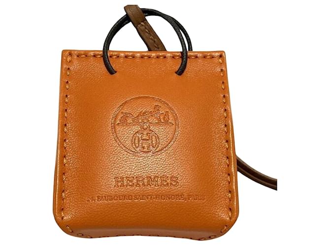 Hermès - Naranja Cuero  ref.1265115