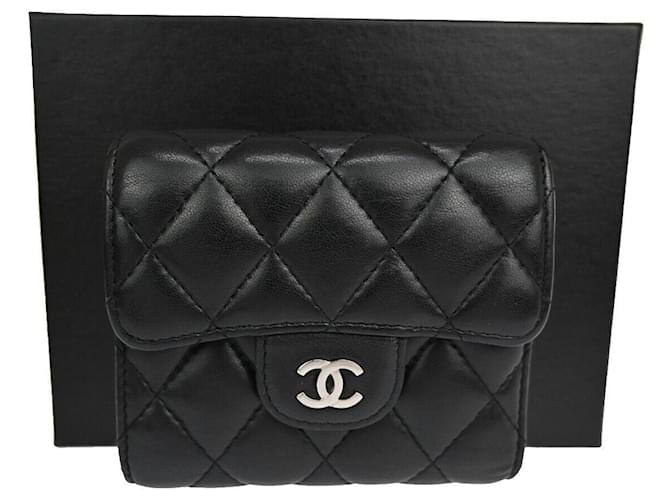 Chanel Classic Flap Black Leather  ref.1265140