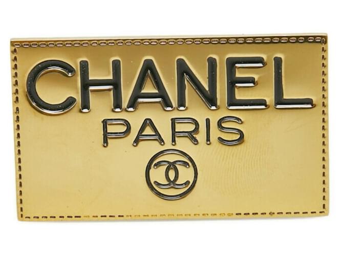 Chanel Dorado Metal  ref.1265320