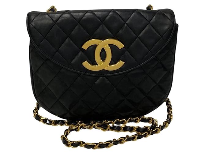 Chanel Black Leather  ref.1265330