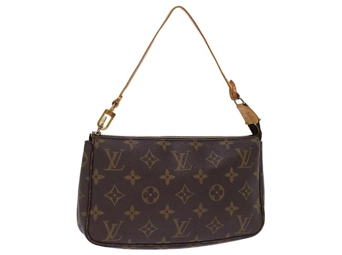 Louis Vuitton Pochette Accessoires Brown Cloth  ref.1265334