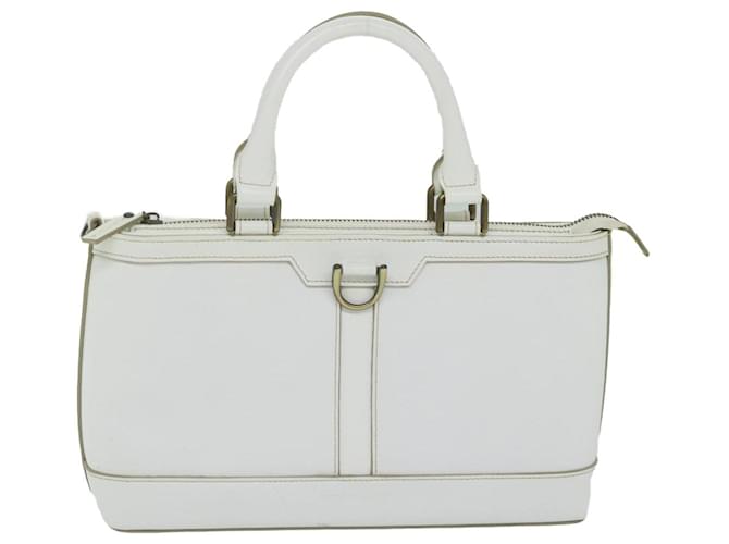 BURBERRY White Leather  ref.1265382