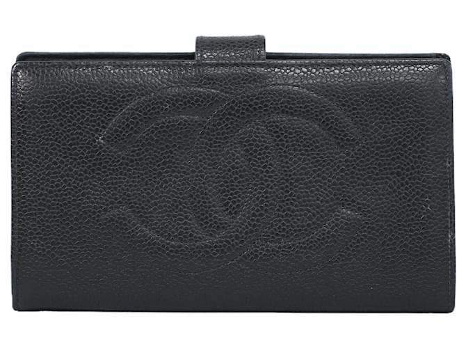 Chanel Black Leather  ref.1265406