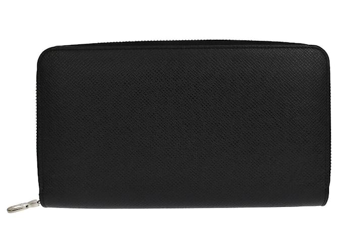 Louis Vuitton Zippy Organizer Black Leather  ref.1265463