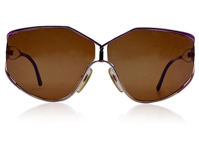 Óculos de sol Christian Dior Roxo Metal  ref.1265520