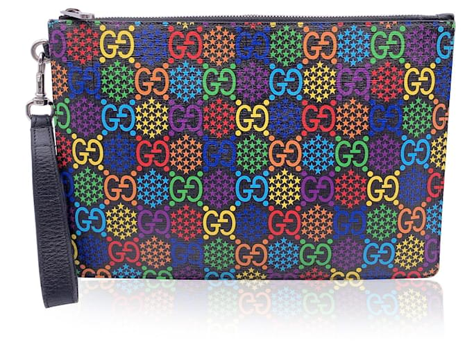Gucci Clutch Bag Psychedelic Multiple colors Cloth  ref.1265627