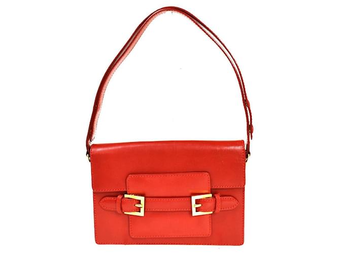 Fendi Red Leather  ref.1265635