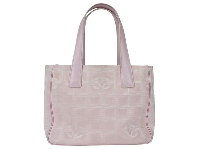 Chanel Travel line Synthétique Rose  ref.1265754