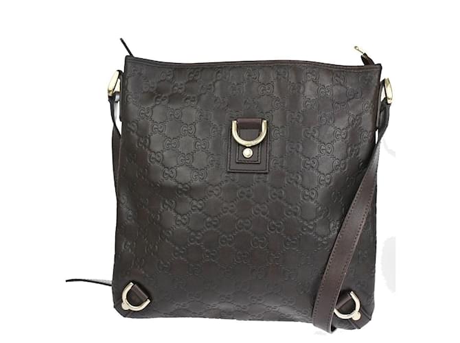 Gucci Guccissima Brown Leather  ref.1265833