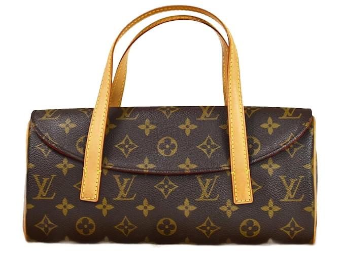 Louis Vuitton Sonatine Brown Cloth  ref.1265841