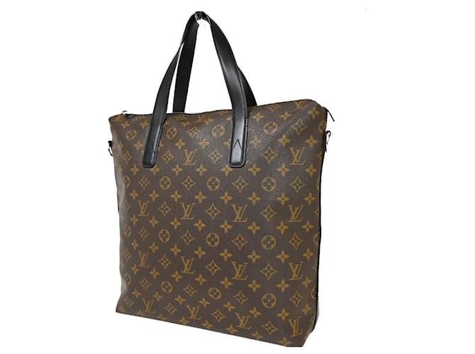 Louis Vuitton Macassar Brown Cloth  ref.1265874