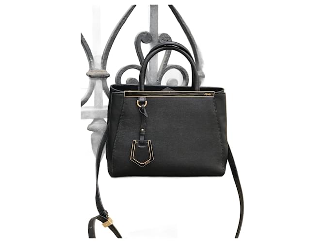 FENDI  Handbags T.  leather Black  ref.1265974