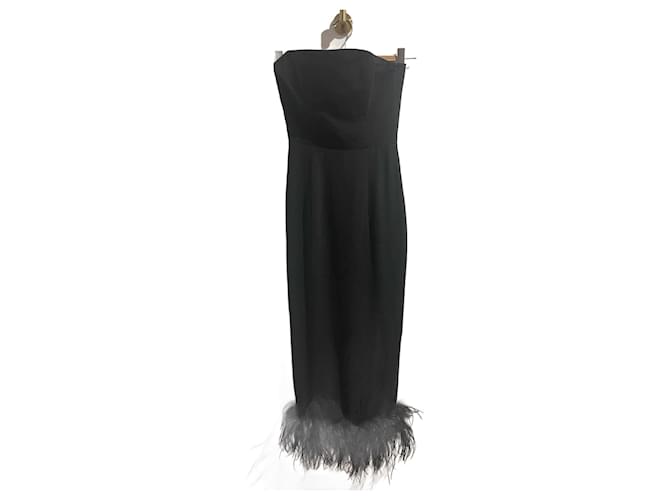 Autre Marque 16 ARLINGTON  Dresses T.International S Polyester Black  ref.1265978